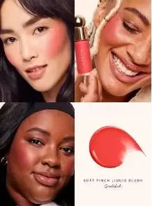 5 Color Tinted Pressed Powder Liquid Blush Highlight Enhance Facial Contours Stick Modify The Facial Shape Cream Blush Makeup
