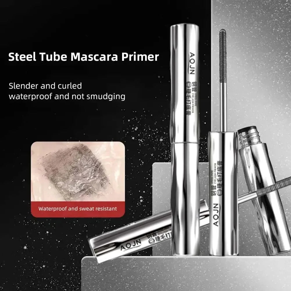 Black Waterproof Mascara - Lengthening and Volumizing | Smooth Application for Silky Lashes | Long-lasting and Smudge-proof