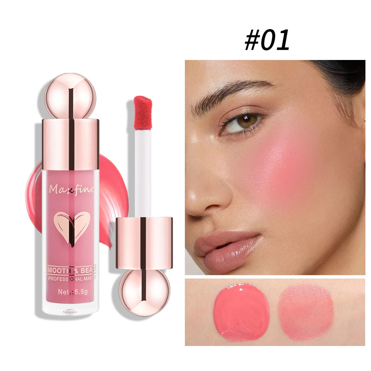 Liquid blush when applied with a hydrating touch can brighten your complexion keep your makeup on without smudge