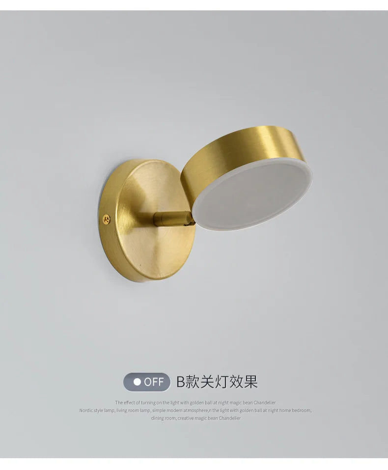 Room Decor Headboard Nordic Modern Simple Creative Living Room Bedroom Staircase Balcony Corridor Bathroom LED Wall Light