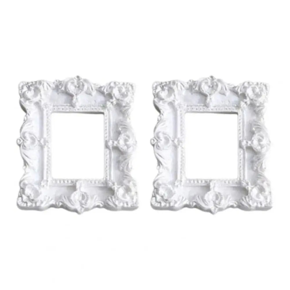 European Design Home Decor Diy Artistic Atmosphere Desktop Ornaments Resin Crafts Photo Frames Jewelry Shots Backdrop