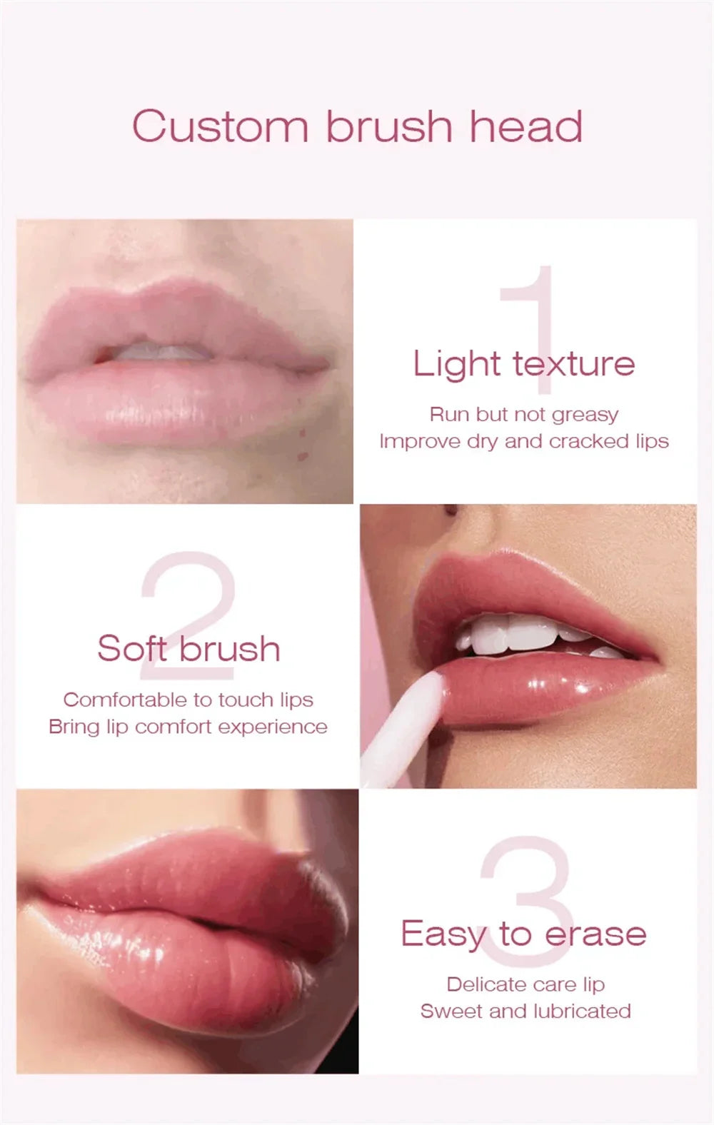 Lip Plump Serum Elasticity Essential Oil Reduces Lip Lines Get Rid Dry Cracked Moisturize Balm Gloss Labial Sexy Lip Care Makeup