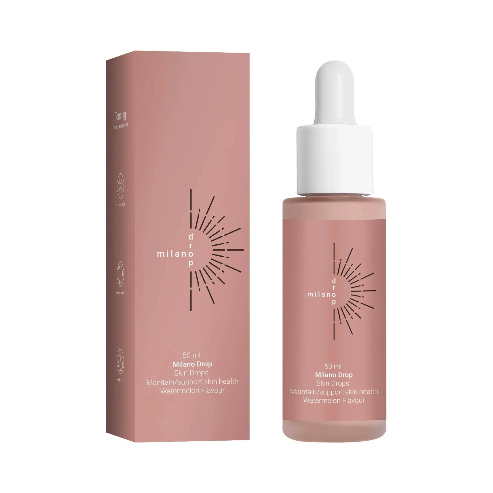 2/1pcs Self Tanning Drops Enhance Skin Melanin Liquid Bronzer Natural Tanner Sunless Tanning For Body Face Preventing Sunburn