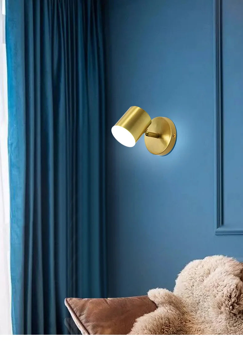 Room Decor Headboard Nordic Modern Simple Creative Living Room Bedroom Staircase Balcony Corridor Bathroom LED Wall Light