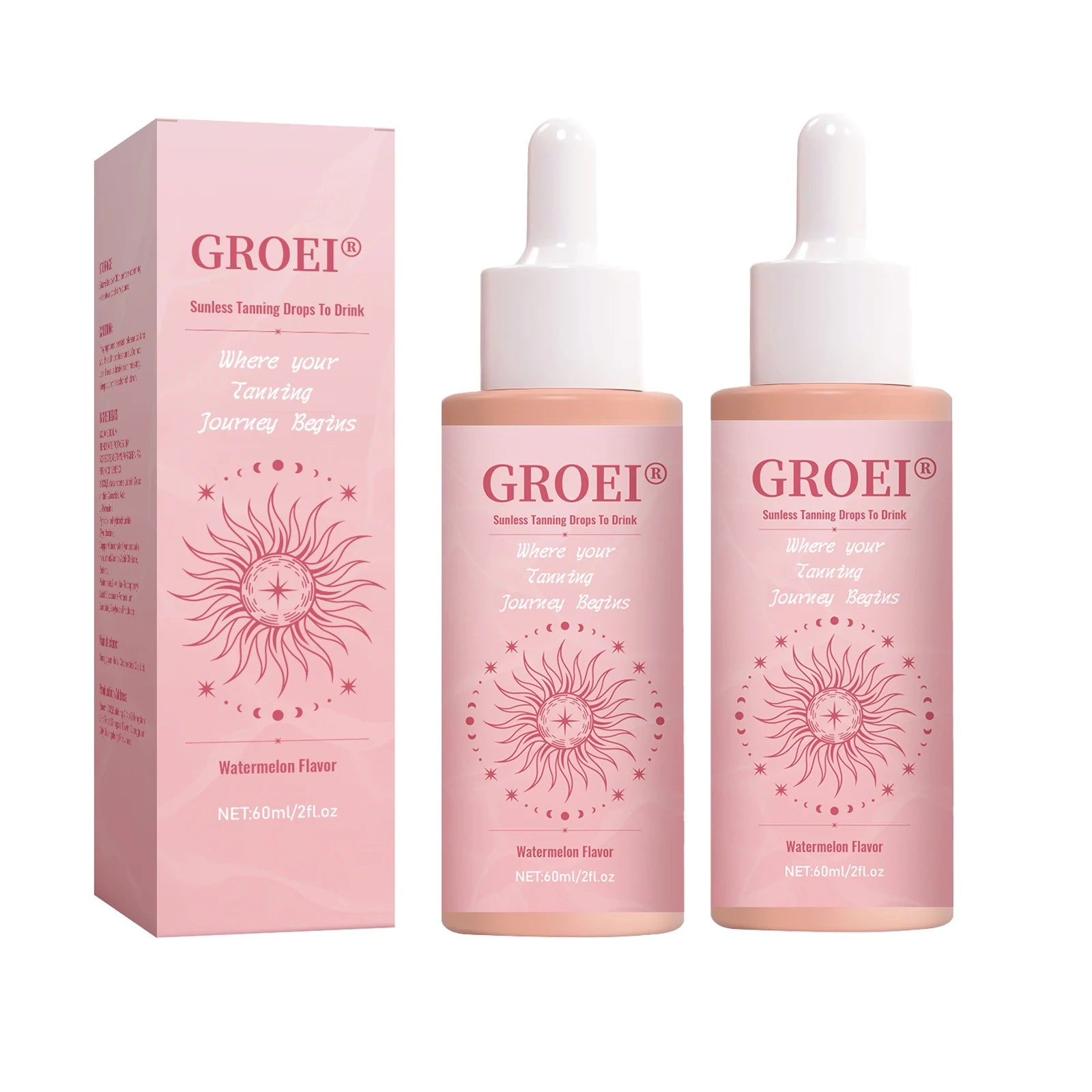 2/1pcs Self Tanning Drops Enhance Skin Melanin Liquid Bronzer Natural Tanner Sunless Tanning For Body Face Preventing Sunburn