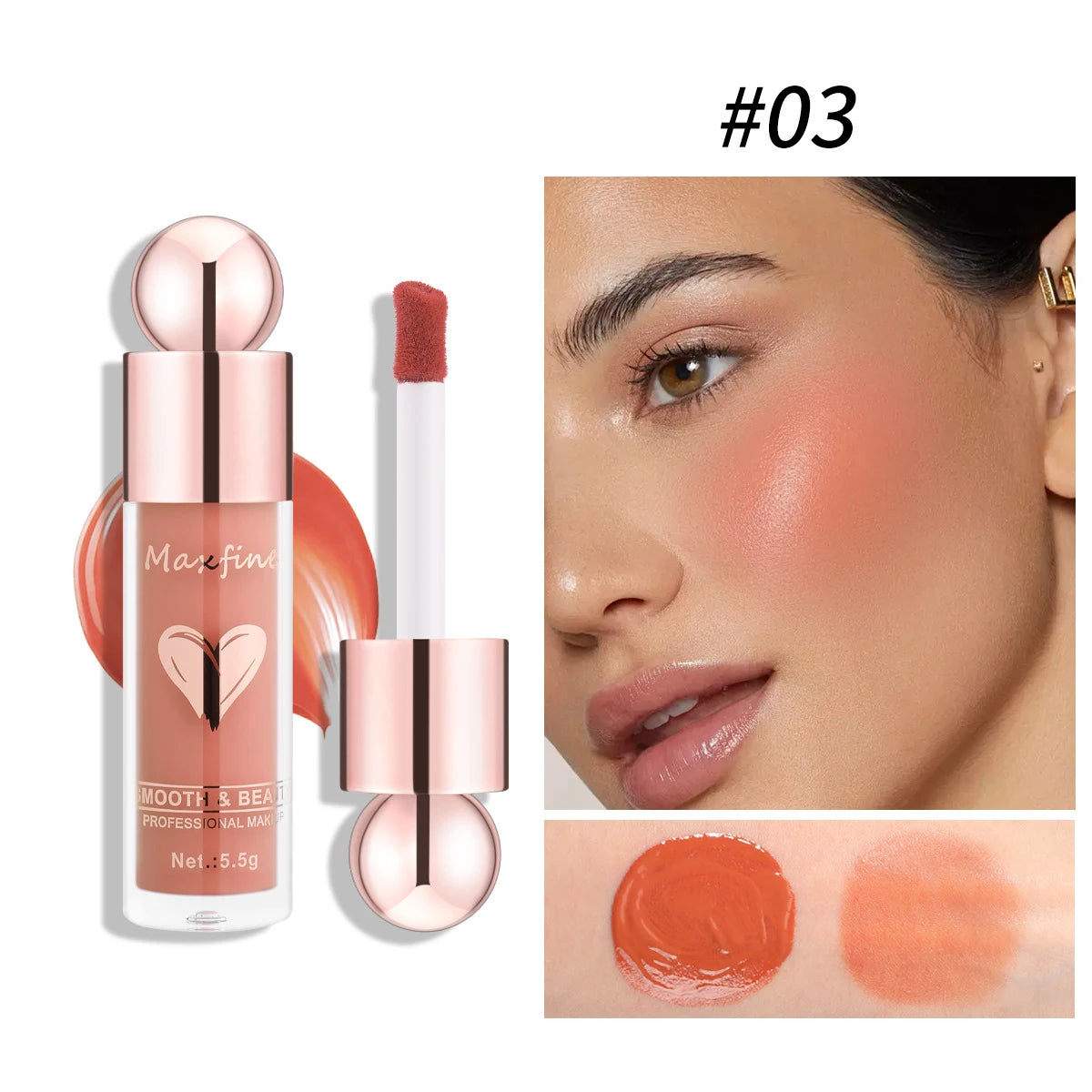 Liquid blush when applied with a hydrating touch can brighten your complexion keep your makeup on without smudge