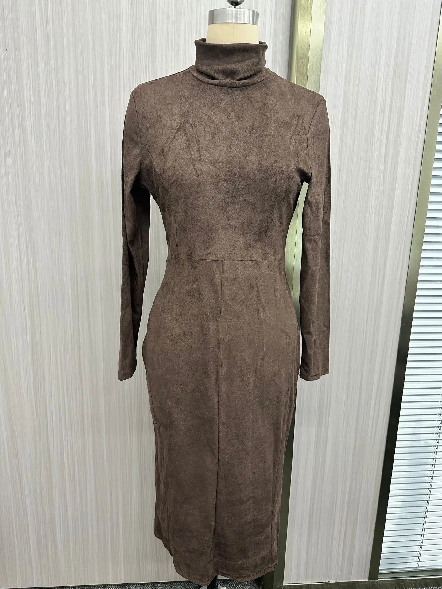 Woman Clothes Long-sleeved Bottoming Dress For Women 2025 New Autumn Winter Sexy Slim Fit With Coat Hip-hugging Skirt Inner Wear