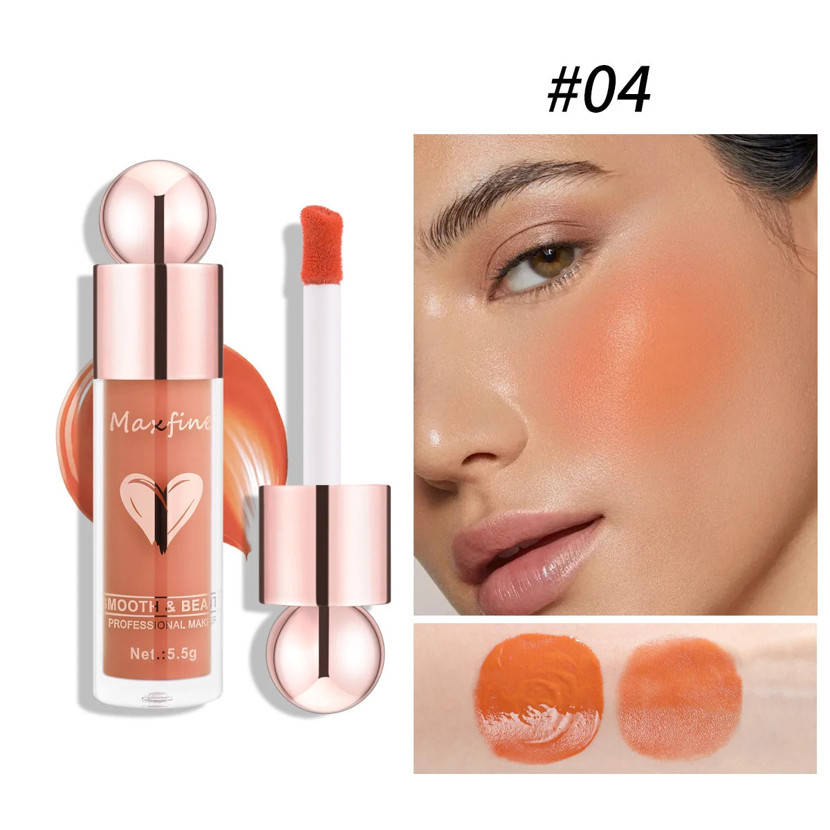 Liquid blush when applied with a hydrating touch can brighten your complexion keep your makeup on without smudge