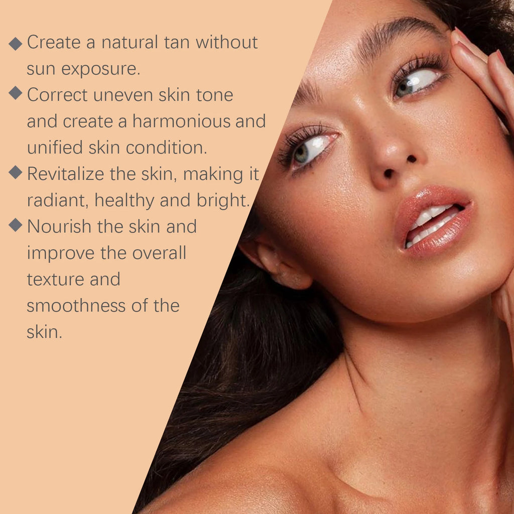 Portable Tanning Capsule Tan Accelerator Outdoor Sunbathing UV Prevent Sunburn Even Skin Tone Sunless Self-Tanning Serum 30PCS