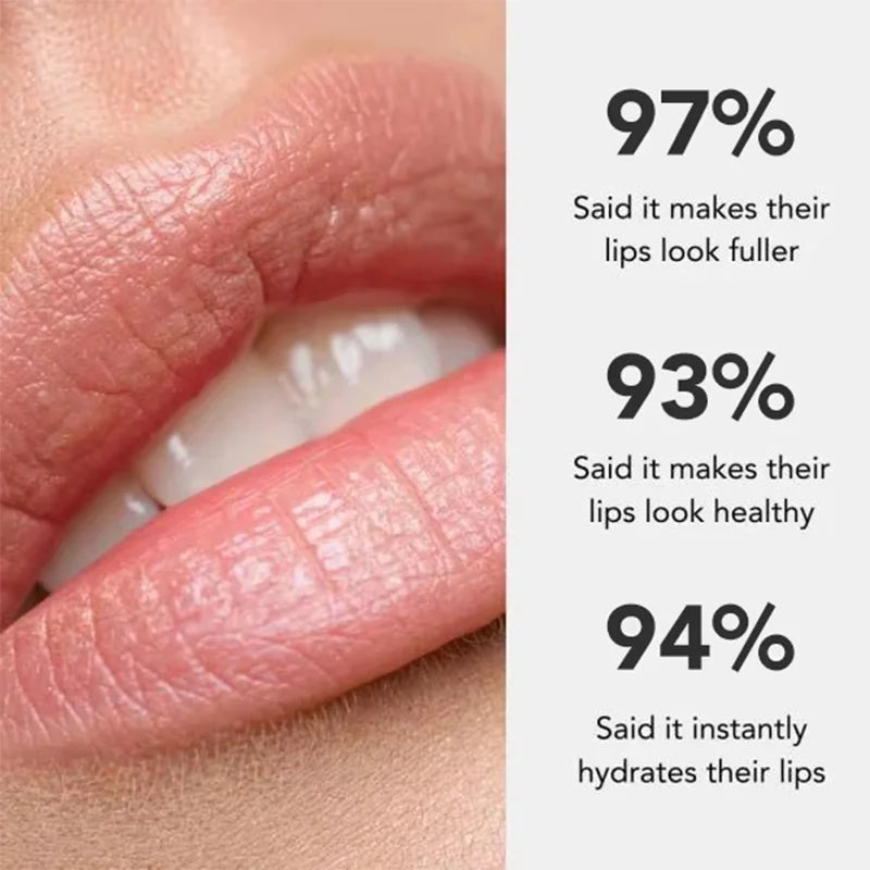 Collagen Lip Plumping Oil  Instant Long Lasting Volumise Deeply Moisturize Reduce Lip Lines Lightweight Non-sticky Lip Balm Oil