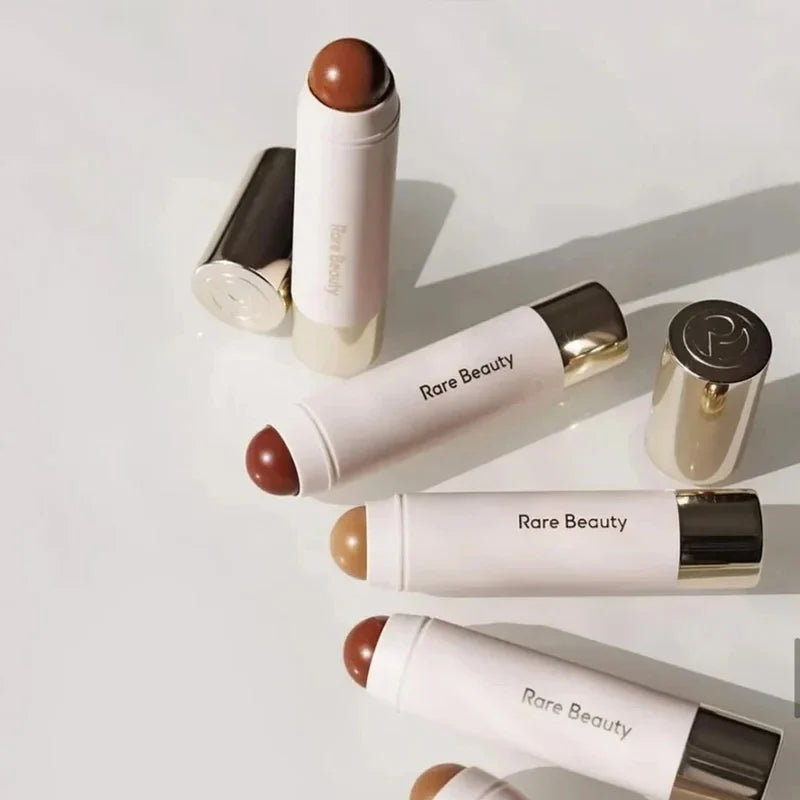 5 Color Tinted Pressed Powder Liquid Blush Highlight Enhance Facial Contours Stick Modify The Facial Shape Cream Blush Makeup