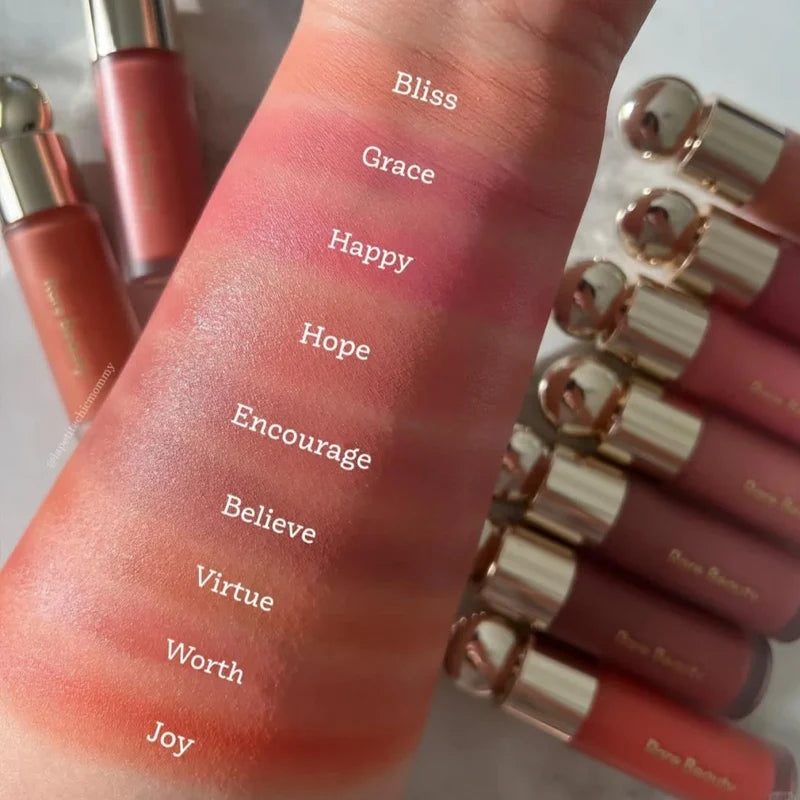 5 Color Tinted Pressed Powder Liquid Blush Highlight Enhance Facial Contours Stick Modify The Facial Shape Cream Blush Makeup