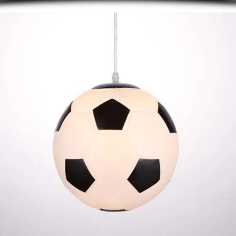 Modern Simple and Stylish Bedroom Children's Room Kindergarten Mother and Baby Store Football Blue Ball Chandelier