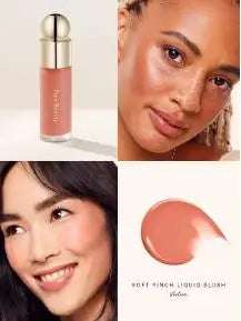 5 Color Tinted Pressed Powder Liquid Blush Highlight Enhance Facial Contours Stick Modify The Facial Shape Cream Blush Makeup