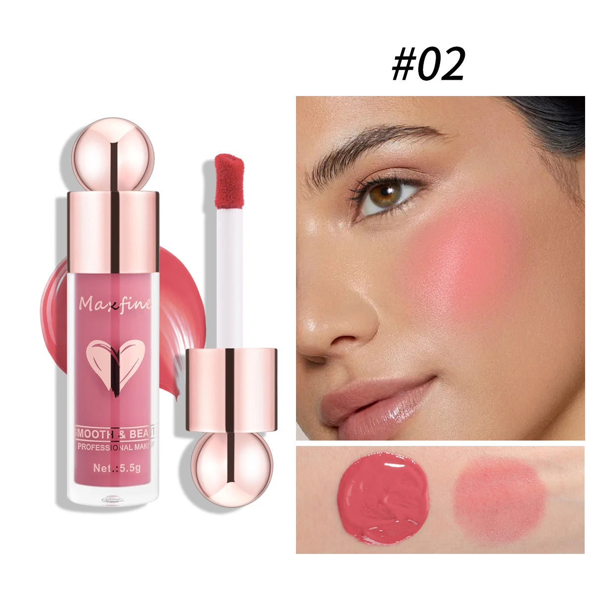 Liquid blush when applied with a hydrating touch can brighten your complexion keep your makeup on without smudge